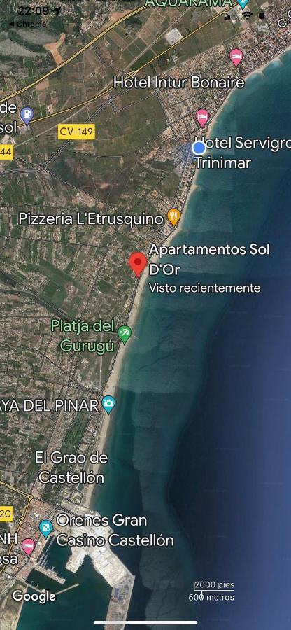 Apartamento Frente Al Mar Benicàssim Dış mekan fotoğraf